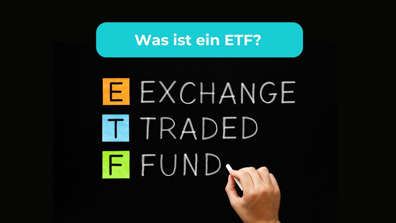 Was ist ein ETF? ETF-Arten Entstehungsgeschichte von ETF Was ist der Unterschied zwischen einem ETF und einem Investmentfonds Kosten ETF