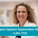 Depot-Update von Coasting to FIRE für September 2025: +1,8% seit Jahresanfang