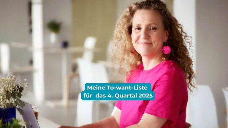 Meine To-Want-Liste für das 4. Quartal 2025
