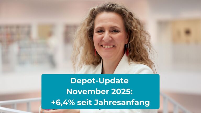 Depot-Update von Coasting to FIRE für November 2025: +6,4% seit Jahresanfang (YTD)